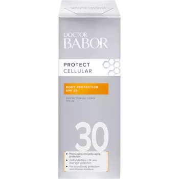 Verpackung BABOR Body Protector SPF 30 - Beruhigende Sonnenschutz Lotion SPF 30 für den Körper
