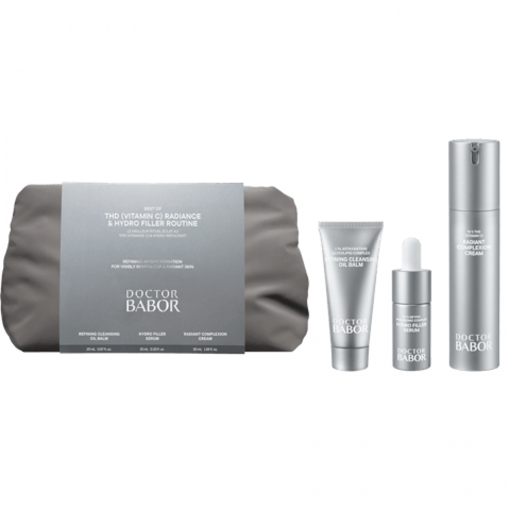 BABOR Thd (Vitamin C) Radiance & Hydro Filler Routine - für ebenmäßigen Teint und frische Ausstrahlung