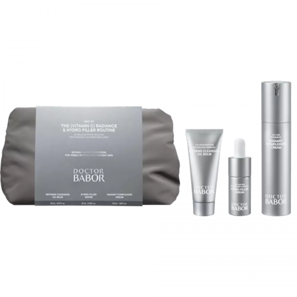 BABOR Thd (Vitamin C) Radiance & Hydro Filler Routine - für ebenmäßigen Teint und frische Ausstrahlung