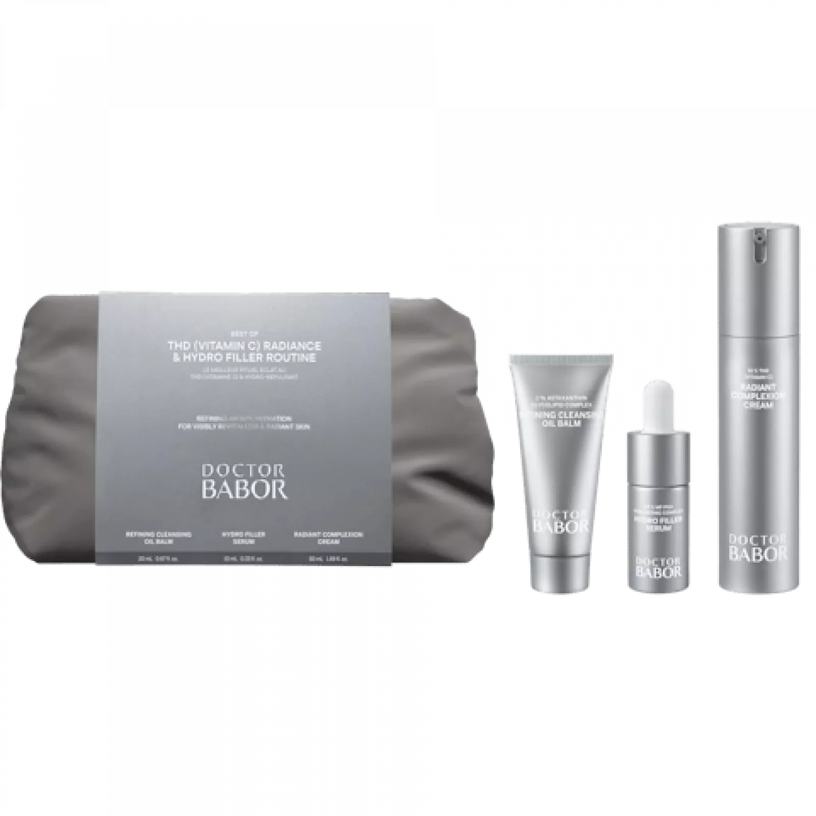 BABOR Thd (Vitamin C) Radiance & Hydro Filler Routine - für ebenmäßigen Teint und frische Ausstrahlung
