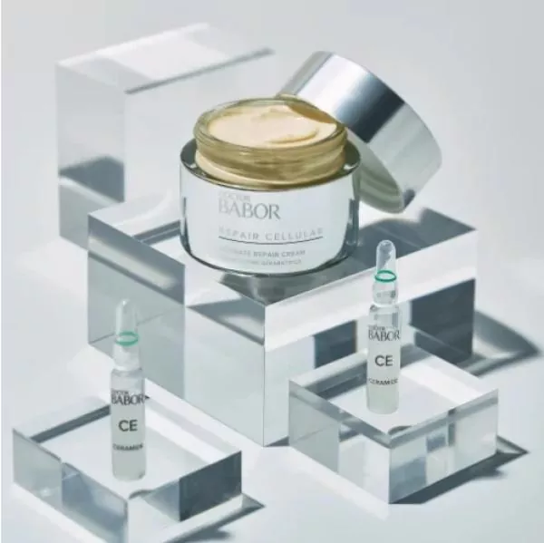 BABOR Ceramide Ampoule + Ultimate Repair Cream - stärkt die Schutzbarriere der Haut