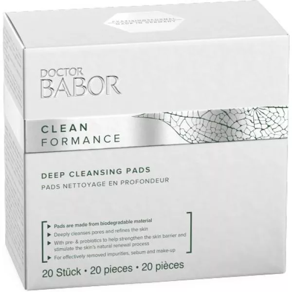 DOCTOR BABOR Deep Cleansing Pads - Reinigungspads 20 St | CleanFormance