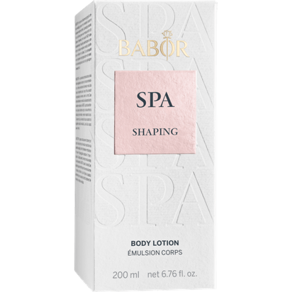 Verpackung BABOR SPA Shaping Body Lotion - schnelleinziehende Body Lotion