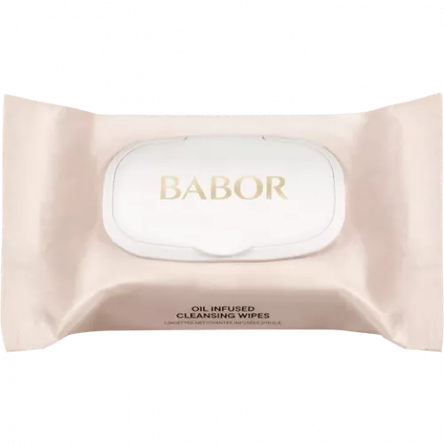 BABOR Oil Infused Cleansing Wipes - Gesichtsreinigungstücher mit pflegenden Inhaltsstoffen