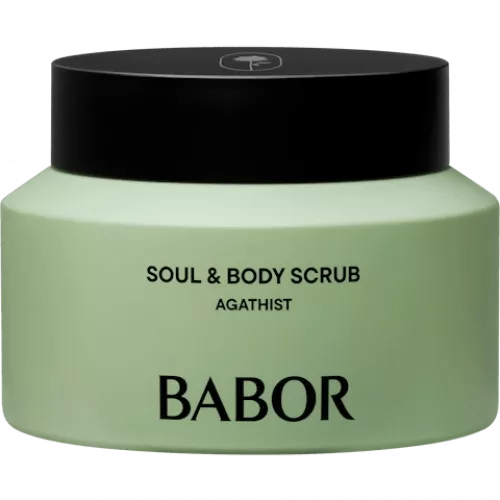 BABOR Soul & Body Scrub Agathist - verfeinerten Teint und belebt die Sinne mit einer erfrischenden Duftkomposition